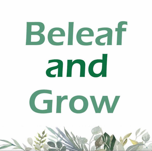 Beleaf and Grow logo