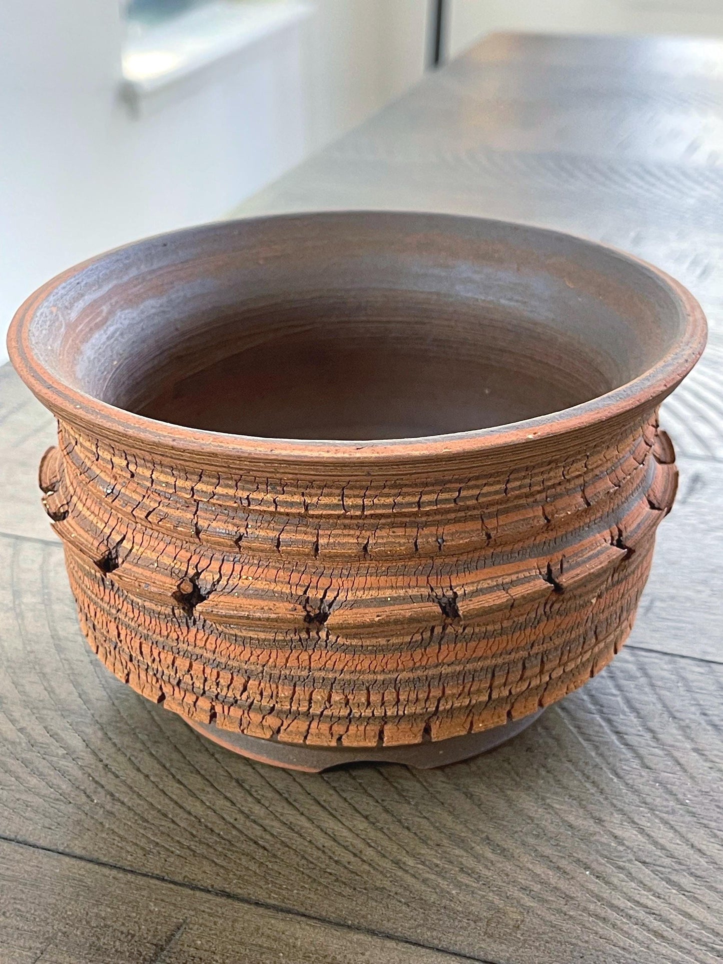 Handmade Pottery with Drainage Holes | Planter